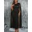Plus Size - Plus Size, Plus Size - Plus Size Elegant Sequin Round Neck Cape Dress for Women, Long Sleeve, Bodycon, Solid Color, Pencil Hem, No Padding, No Belt, Perfect For Mature Occasions, Mature Occasion Dress | Elegant Cape Dress | S