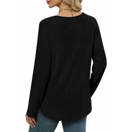 Plus Size, 3pcs Women's Oversized Sweater Set - All-Season V-Neck Sweaters in Beige/, Grey & Dark Brown - Loose-Fit Tunic Tops (Casual to Formal) - Machine Washable Cozy Knitwear for Fall Winter Layering