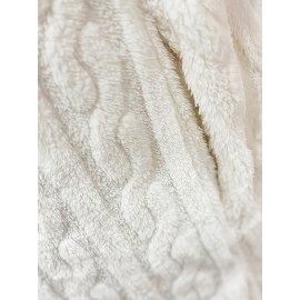 Plus Size - Women'S Elegant Fleece-Lined Hooded Coat - Long Winter Coat with Front Button Closure, Non-Stretchy Fabric, Chic Cold Weather Outerwear for Fall & Winter