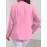 [Plus Size, Women's Pink Blazer] Plus Size, Women's Plus Size Pink Blazer - Elegant Lapel Collar Single/Breasted Lapel Jacket with Double-Button Closure, Structured H-Line Fit Longline Tailored Blazer for Professional & Formal Events, Machine Washable - Solid Pink Women's Suit (No Belt Required) - All-Season Wear, Solid Color, Structured Fit, Button Detailing, Suitable for Plus Size, Chic & Professional Blazer for Women
