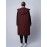 Plus Size, Women's Oversized Burgundy Hooded Vest - Thickened Long Sleeveless Coat with Full-Zip Closure, Machine Washable Winter Warmth, Elegant Casual to Formal Outerwear for Fall & Winter (Plus Size Available) - Solid Burgundy Coat for Women, Knee-Length Design, Relaxed Fit, Chic Hooded Style, Versatile Layering Piece for Casual Attire, Winter Vest for Women Plus Size, Plus Size Coats, Sleeveless Jacket for Women, Womens Curve Winter Vest, Vest for Women Winter